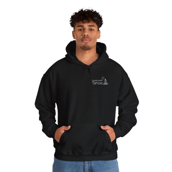 Unisex Heavy Blend Hooded Sweatshirt Love Livin In Tahoe - Image 7