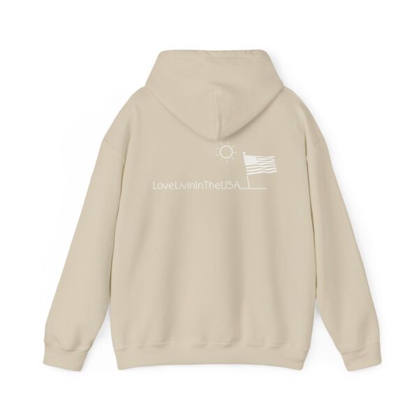 Unisex Heavy Blend Hooded Sweatshirt Love Livin In The USA - Image 41