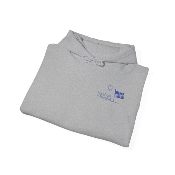 Unisex Heavy Blend Hooded Sweatshirt Love Livin In The USA - Image 56