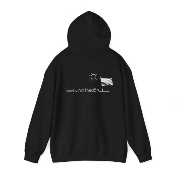 Unisex Heavy Blend Hooded Sweatshirt Love Livin In The USA - Image 29