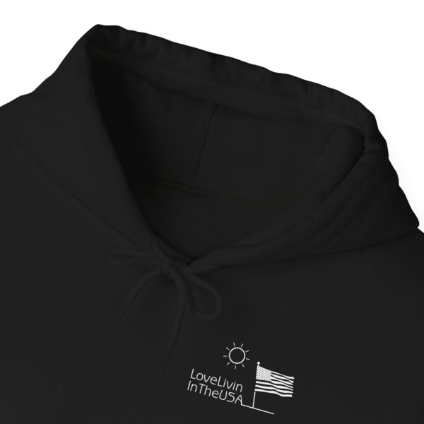 Unisex Heavy Blend Hooded Sweatshirt Love Livin In The USA - Image 31