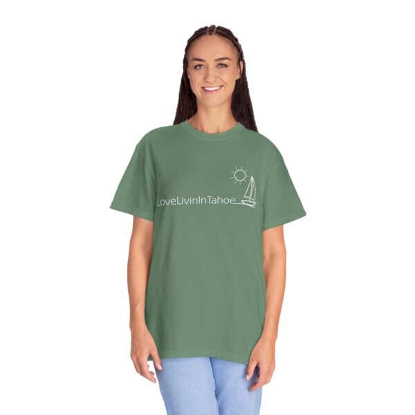 Unisex Deluxe T-shirt Love Livin In Tahoe - Image 70