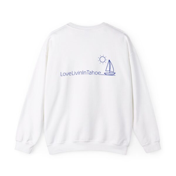 Unisex Heavy Blend Crewneck Sweatshirt Love Livin In Tahoe - Image 13