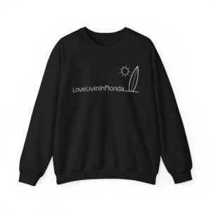 Unisex Deluxe T-shirt Love Livin In Florida Surfboard