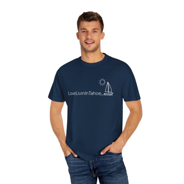 Unisex Deluxe T-shirt Love Livin In Tahoe - Image 121