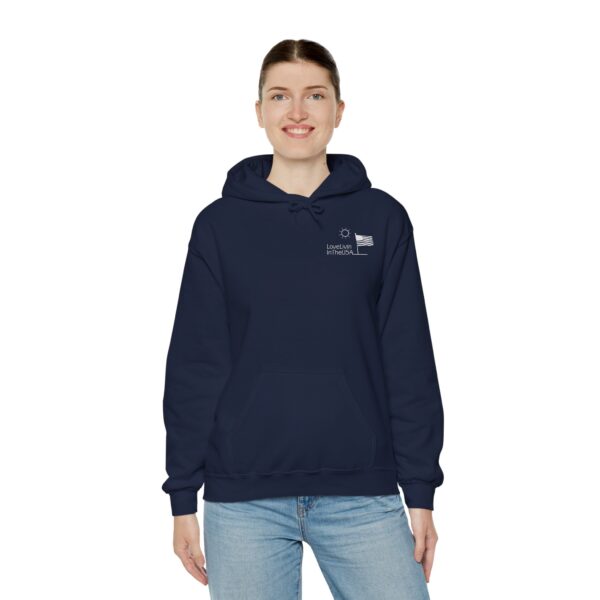 Unisex Heavy Blend Hooded Sweatshirt Love Livin In The USA - Image 138