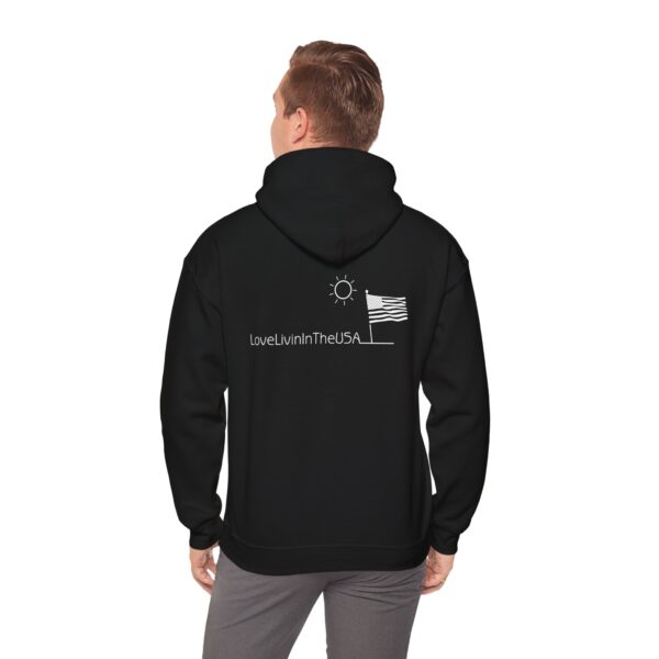 Unisex Heavy Blend Hooded Sweatshirt Love Livin In The USA - Image 36
