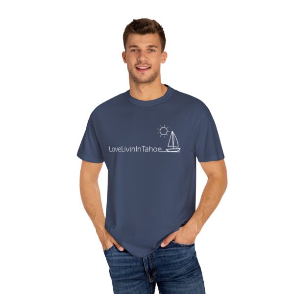 Unisex Deluxe T-shirt Love Livin In Tahoe - Image 108