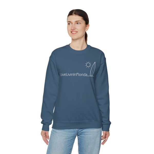 Unisex Deluxe T-shirt Love Livin In Florida Surfboard - Image 96