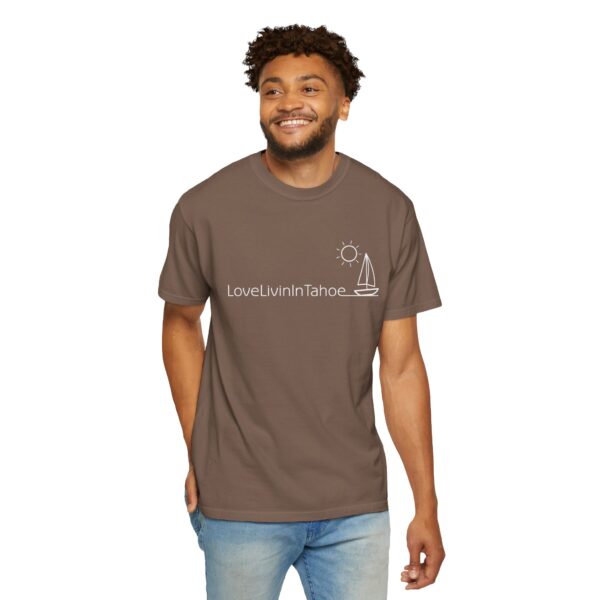 Unisex Deluxe T-shirt Love Livin In Tahoe - Image 36