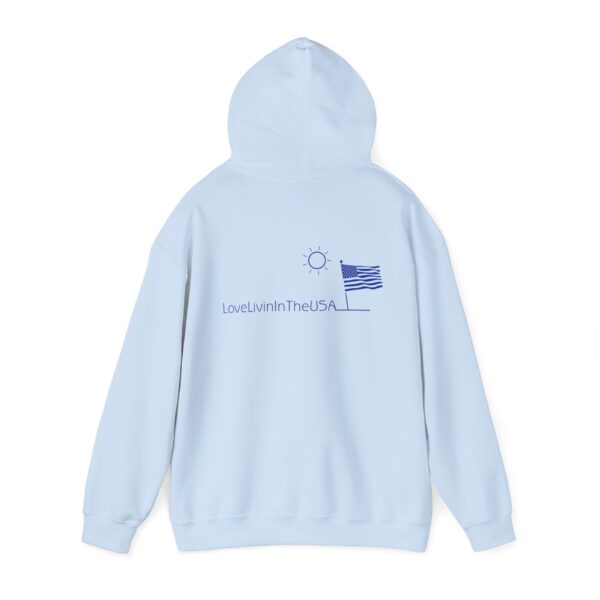 Unisex Heavy Blend Hooded Sweatshirt Love Livin In The USA - Image 107