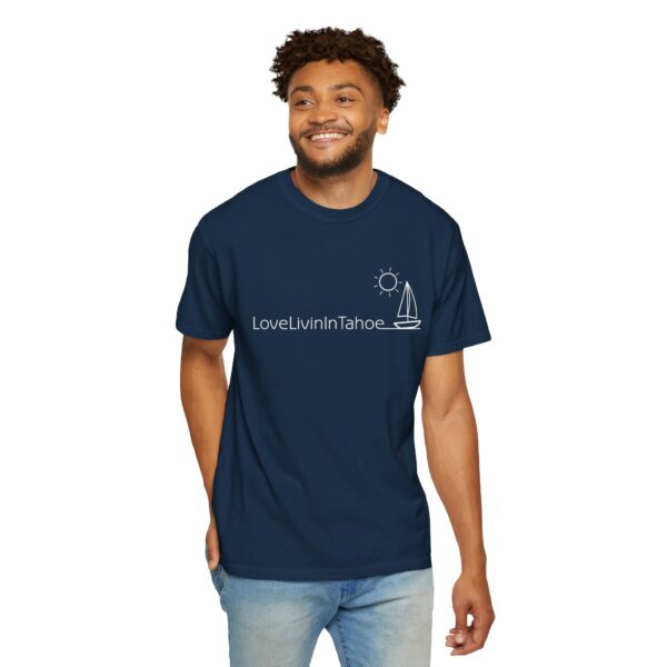 Unisex Deluxe T-shirt Love Livin In Tahoe - Image 127