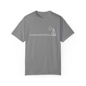 Unisex Deluxe T-shirt Love Livin In Tahoe
