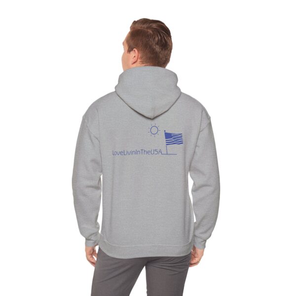 Unisex Heavy Blend Hooded Sweatshirt Love Livin In The USA - Image 62