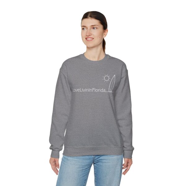 Unisex Deluxe T-shirt Love Livin In Florida Surfboard - Image 52