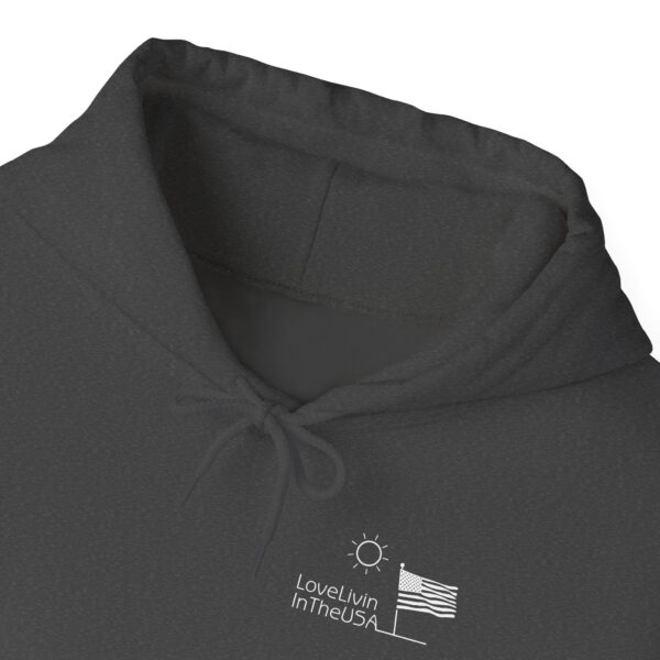 Unisex Heavy Blend Hooded Sweatshirt Love Livin In The USA - Image 96
