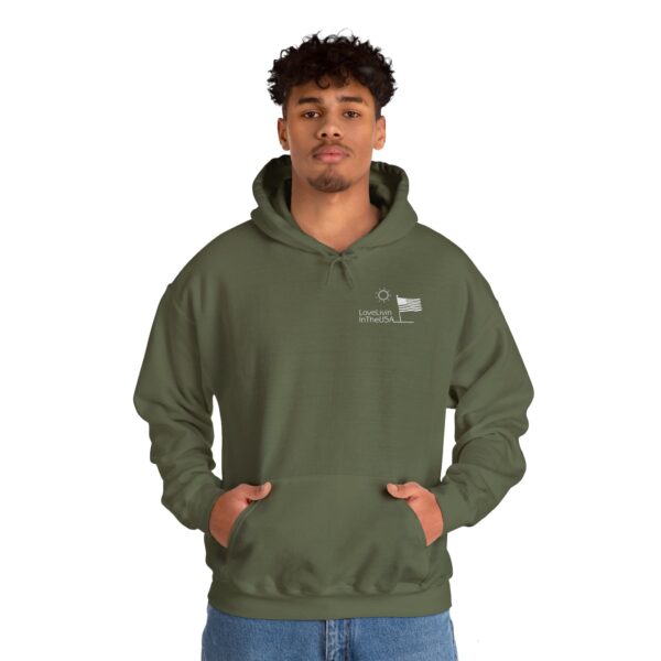Unisex Heavy Blend Hooded Sweatshirt Love Livin In The USA - Image 72
