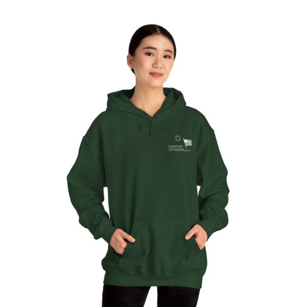Unisex Heavy Blend Hooded Sweatshirt Love Livin In The USA - Image 84