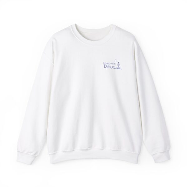 Unisex Heavy Blend Crewneck Sweatshirt Love Livin In Tahoe - Image 12