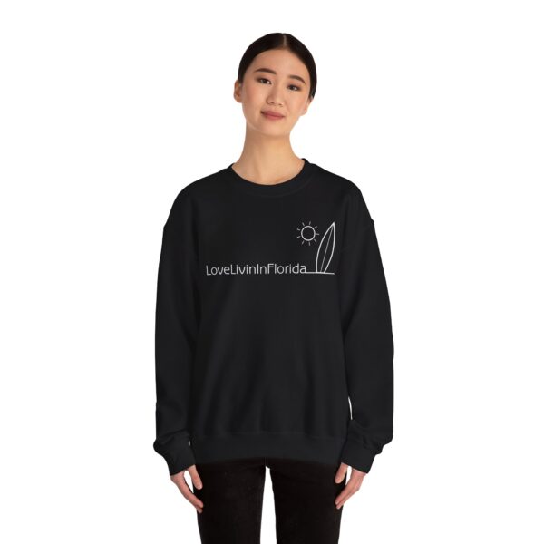 Unisex Deluxe T-shirt Love Livin In Florida Surfboard - Image 4