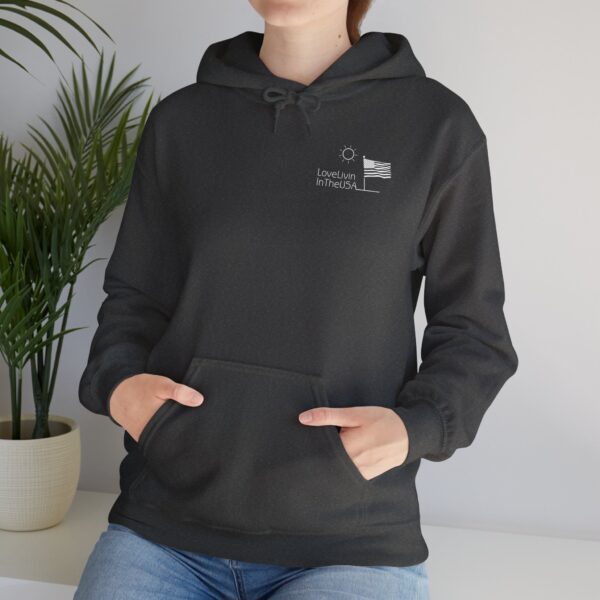 Unisex Heavy Blend Hooded Sweatshirt Love Livin In The USA - Image 104