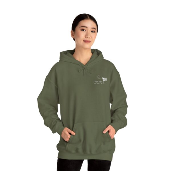 Unisex Heavy Blend Hooded Sweatshirt Love Livin In The USA - Image 71