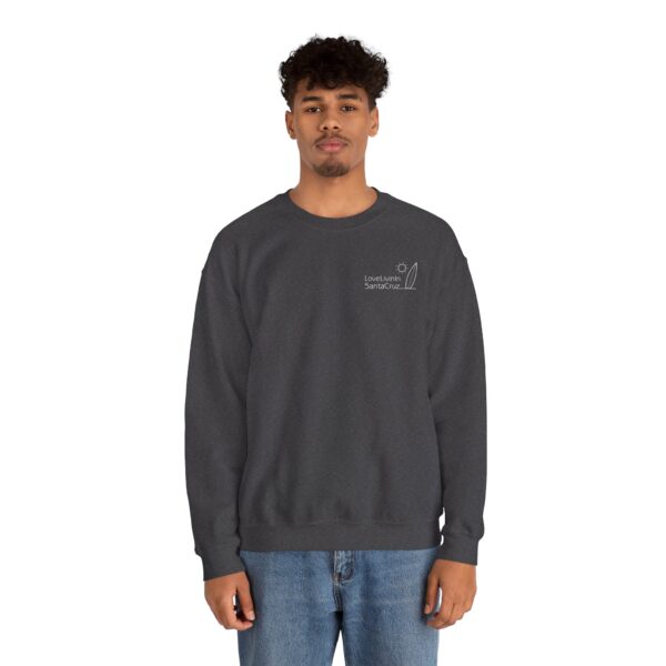 Unisex Heavy Blend Crewneck Sweatshirt Love Livin In Santa Cruz - Image 60