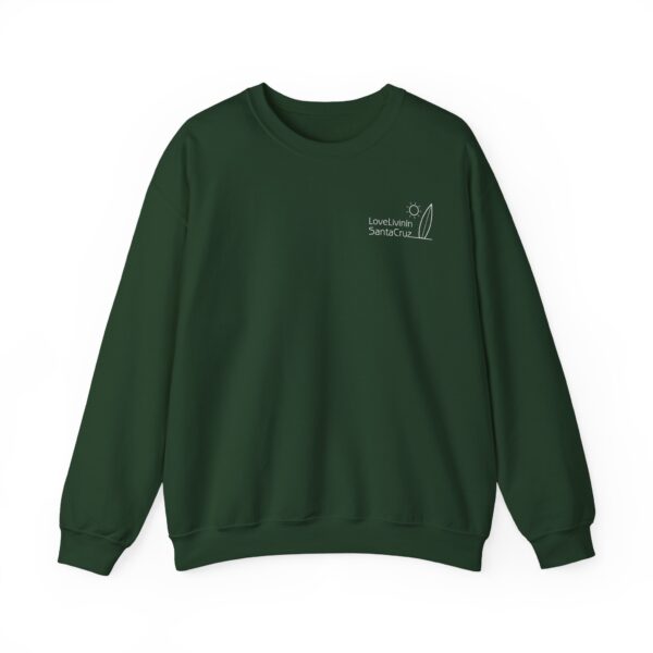 Unisex Heavy Blend Crewneck Sweatshirt Love Livin In Santa Cruz - Image 45