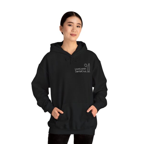 Unisex Heavy Blend Hooded Sweatshirt Love Livin In Santa Cruz - Image 32