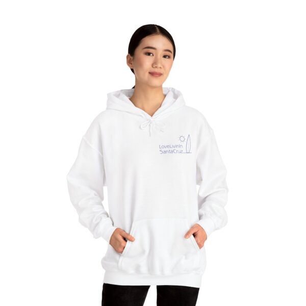 Unisex Heavy Blend Hooded Sweatshirt Love Livin In Santa Cruz - Image 19