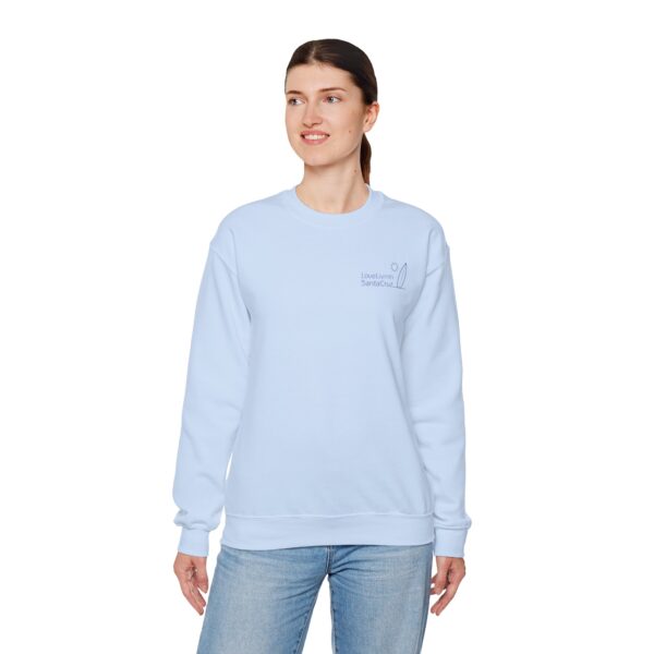 Unisex Heavy Blend Crewneck Sweatshirt Love Livin In Santa Cruz - Image 74