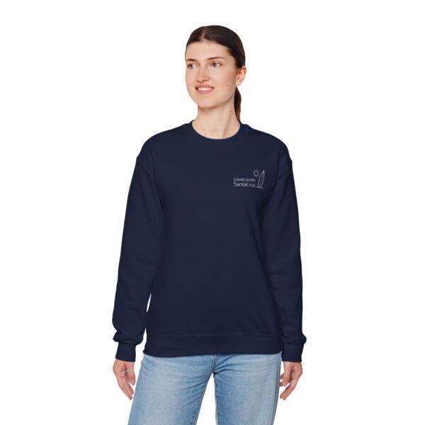 Unisex Heavy Blend Crewneck Sweatshirt Love Livin In Santa Cruz - Image 96
