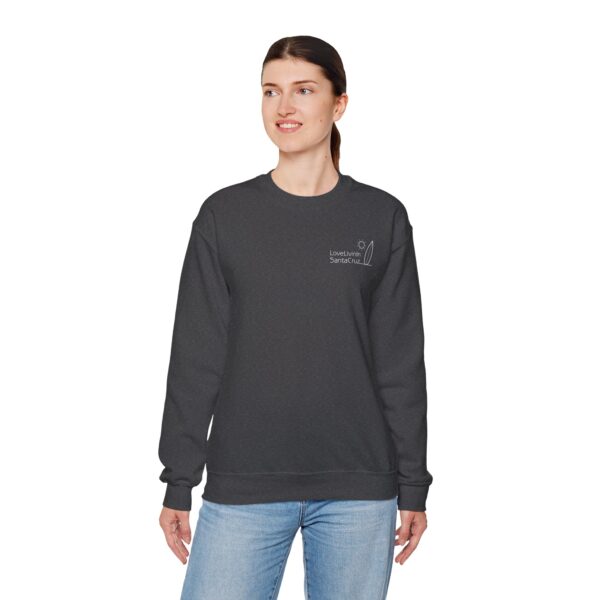 Unisex Heavy Blend Crewneck Sweatshirt Love Livin In Santa Cruz - Image 63