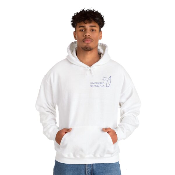 Unisex Heavy Blend Hooded Sweatshirt Love Livin In Santa Cruz - Image 20