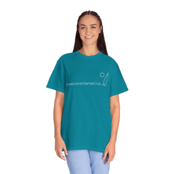 Unisex Deluxe T-shirt Love Livin In Santa Cruz - Image 5