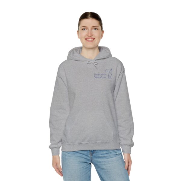 Unisex Heavy Blend Hooded Sweatshirt Love Livin In Santa Cruz - Image 60