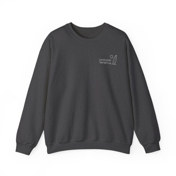 Unisex Heavy Blend Crewneck Sweatshirt Love Livin In Santa Cruz - Image 56