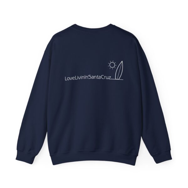 Unisex Heavy Blend Crewneck Sweatshirt Love Livin In Santa Cruz - Image 90