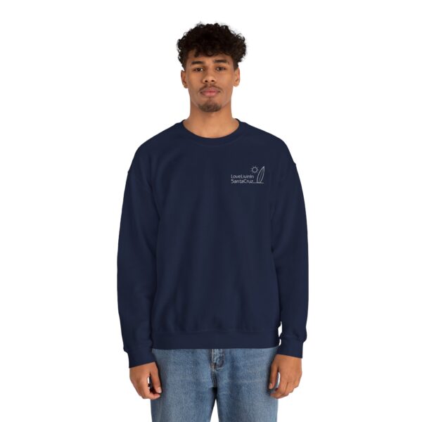 Unisex Heavy Blend Crewneck Sweatshirt Love Livin In Santa Cruz - Image 93