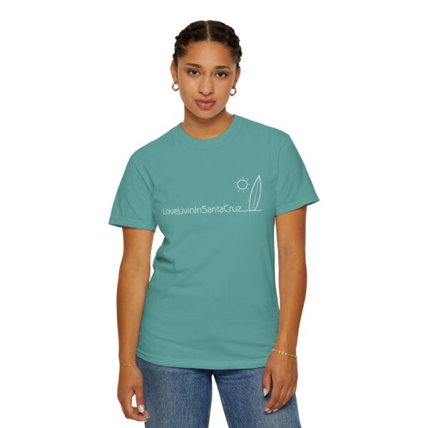Unisex Deluxe T-shirt Love Livin In Santa Cruz - Image 97