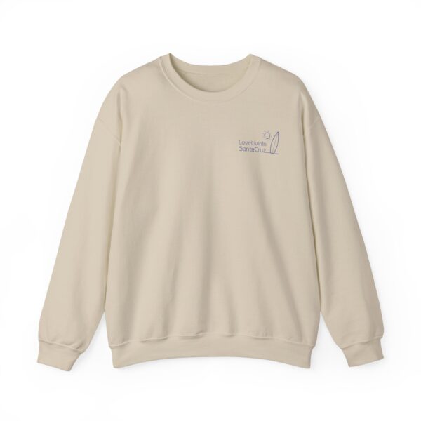 Unisex Heavy Blend Crewneck Sweatshirt Love Livin In Santa Cruz - Image 23