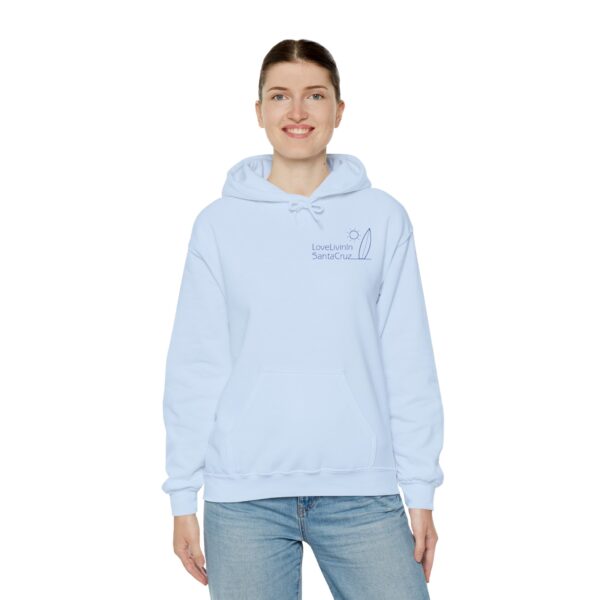 Unisex Heavy Blend Hooded Sweatshirt Love Livin In Santa Cruz - Image 86