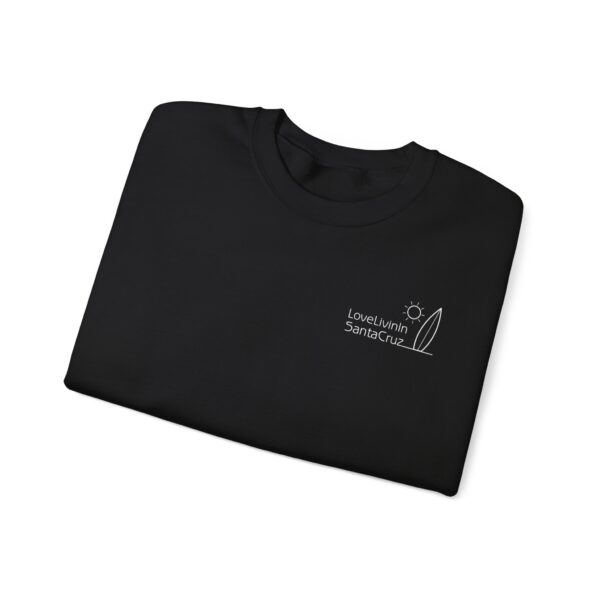 Unisex Heavy Blend Crewneck Sweatshirt Love Livin In Santa Cruz - Image 3