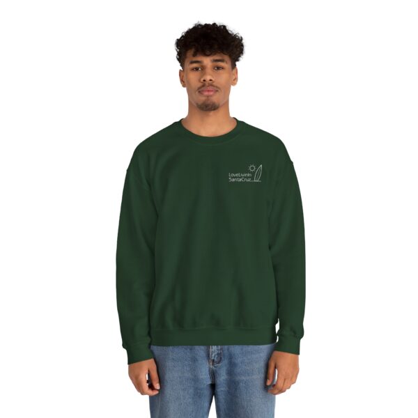Unisex Heavy Blend Crewneck Sweatshirt Love Livin In Santa Cruz - Image 49