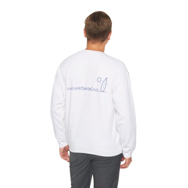 Unisex Heavy Blend Crewneck Sweatshirt Love Livin In Santa Cruz - Image 18