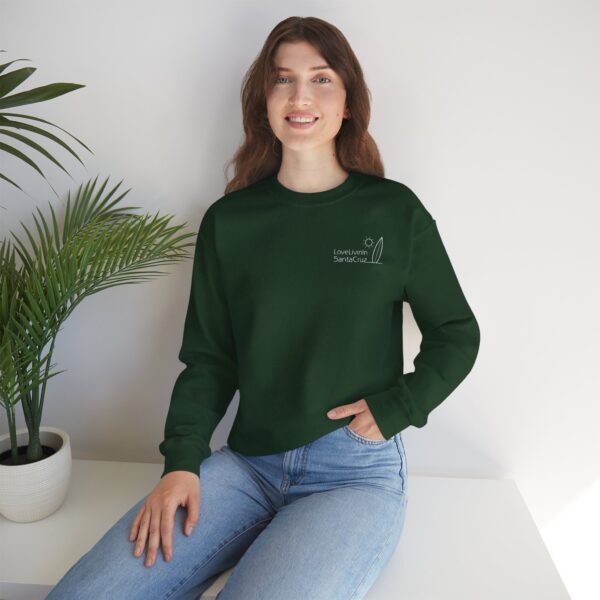 Unisex Heavy Blend Crewneck Sweatshirt Love Livin In Santa Cruz - Image 55
