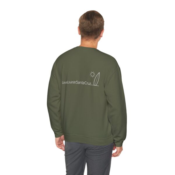 Unisex Heavy Blend Crewneck Sweatshirt Love Livin In Santa Cruz - Image 40
