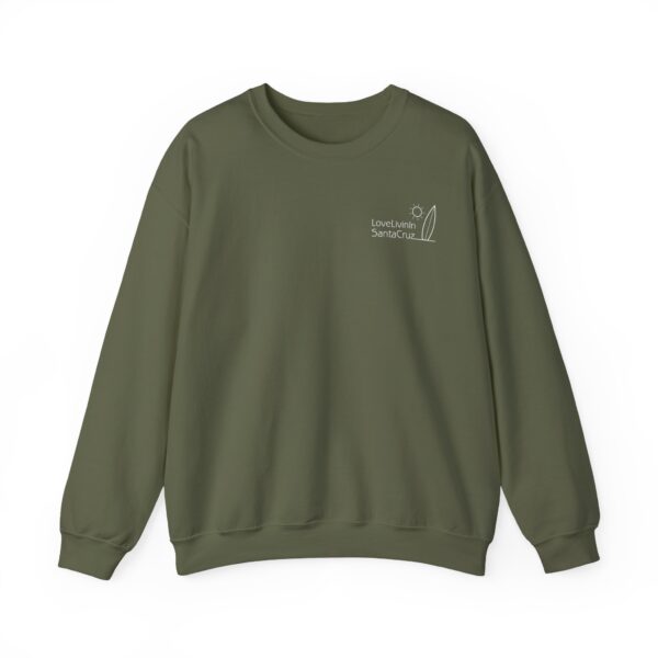 Unisex Heavy Blend Crewneck Sweatshirt Love Livin In Santa Cruz - Image 34