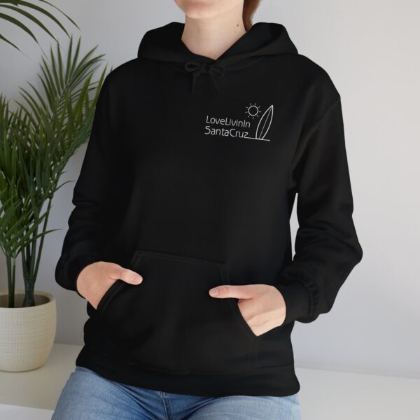 Unisex Heavy Blend Hooded Sweatshirt Love Livin In Santa Cruz - Image 39