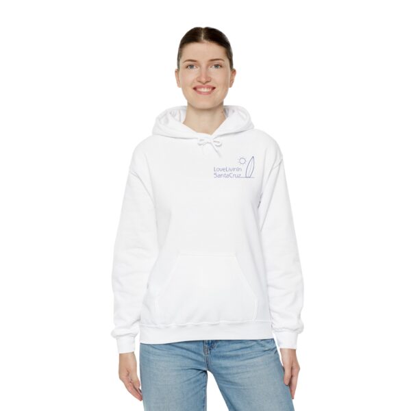 Unisex Heavy Blend Hooded Sweatshirt Love Livin In Santa Cruz - Image 21